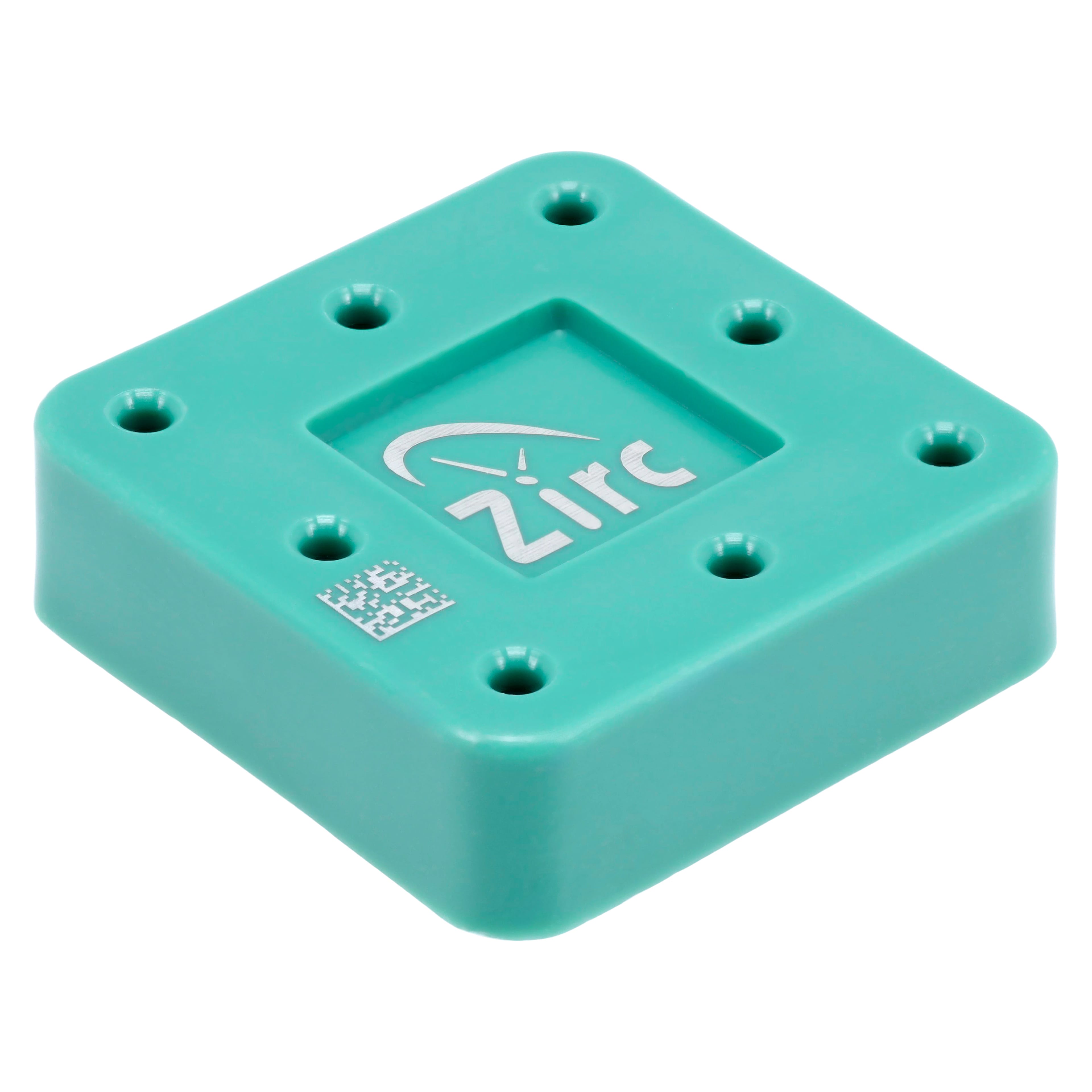 Zirc 8-Hole Magnetic Bur Block, Green, Fits FG/RA/HP Burs, Autoclavable, 50Z400D, 1/Pk