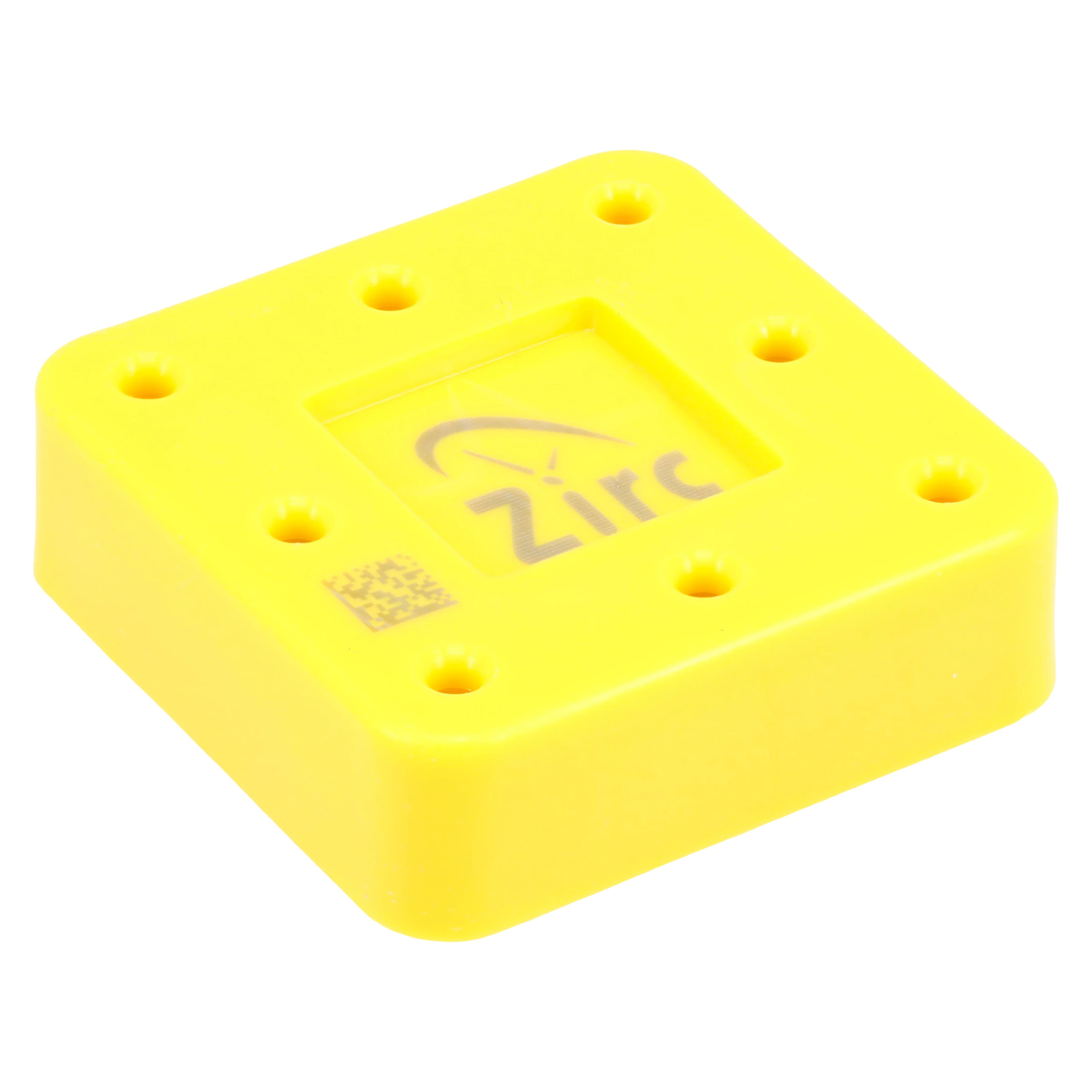 Zirc 8-Hole Magnetic Bur Block, Neon Yellow, Fits FG/RA/HP Burs, Autoclavable, 1/Pk, 50Z400O