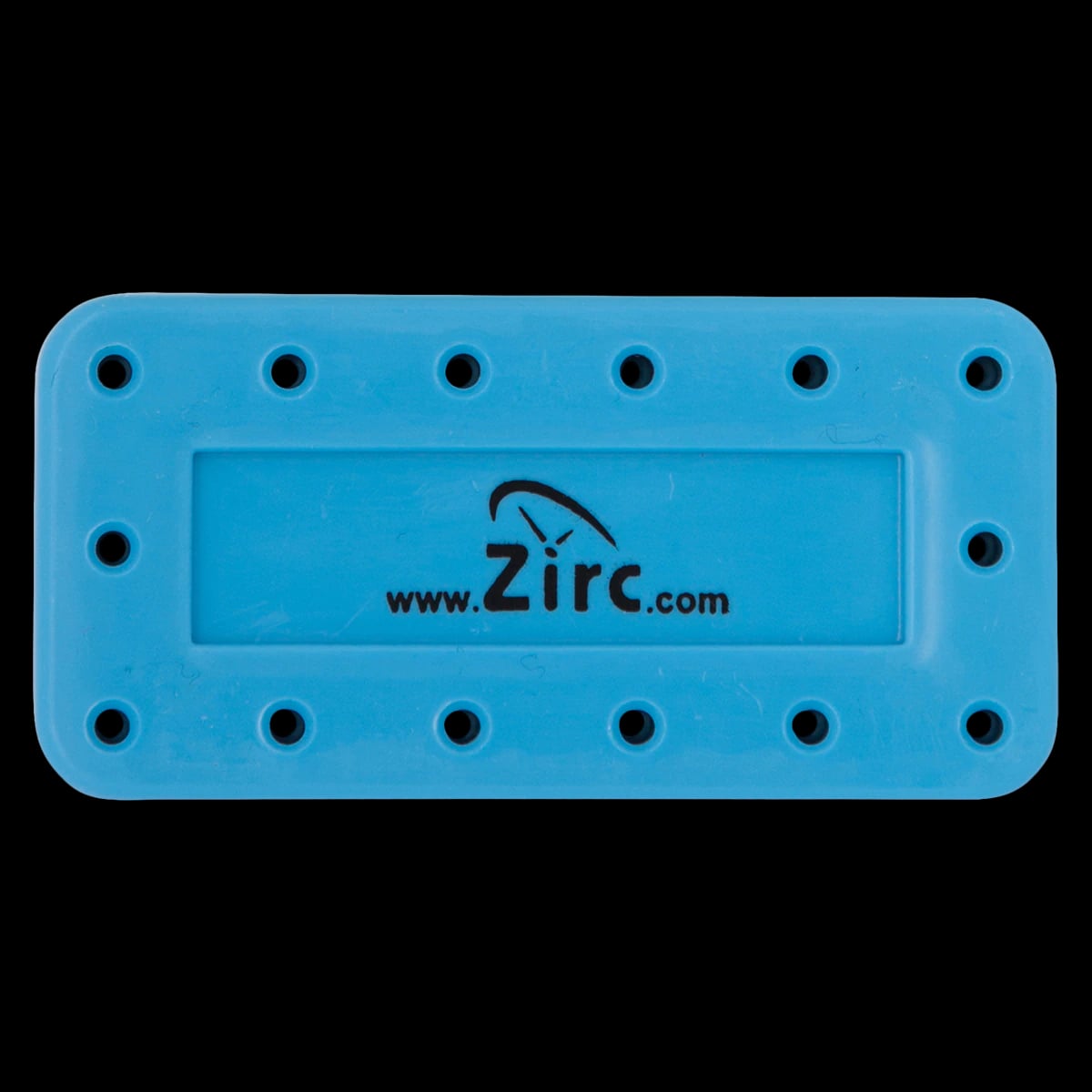 Zirc 14-Hole Magnetic Bur Block, Neon Blue, Fits FG/RA/HP Burs, 1/Pk, 50Z403N