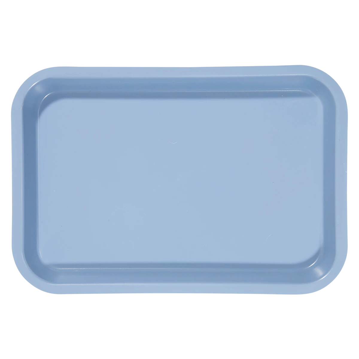 Zirc Blue Mini Setup Tray, F-Size, 9-3/8" x 6-3/8" x 7/8", Autoclavable, 20Z101B
