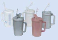 Medline Jumbo Straw with Safety Cap, 104/Case