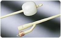 Bardex Foley Catheter, 2-Way, 18FR, 30cc, Silver Alloy Coating, Hydrogel, Latex, Sterile, 0166SI18