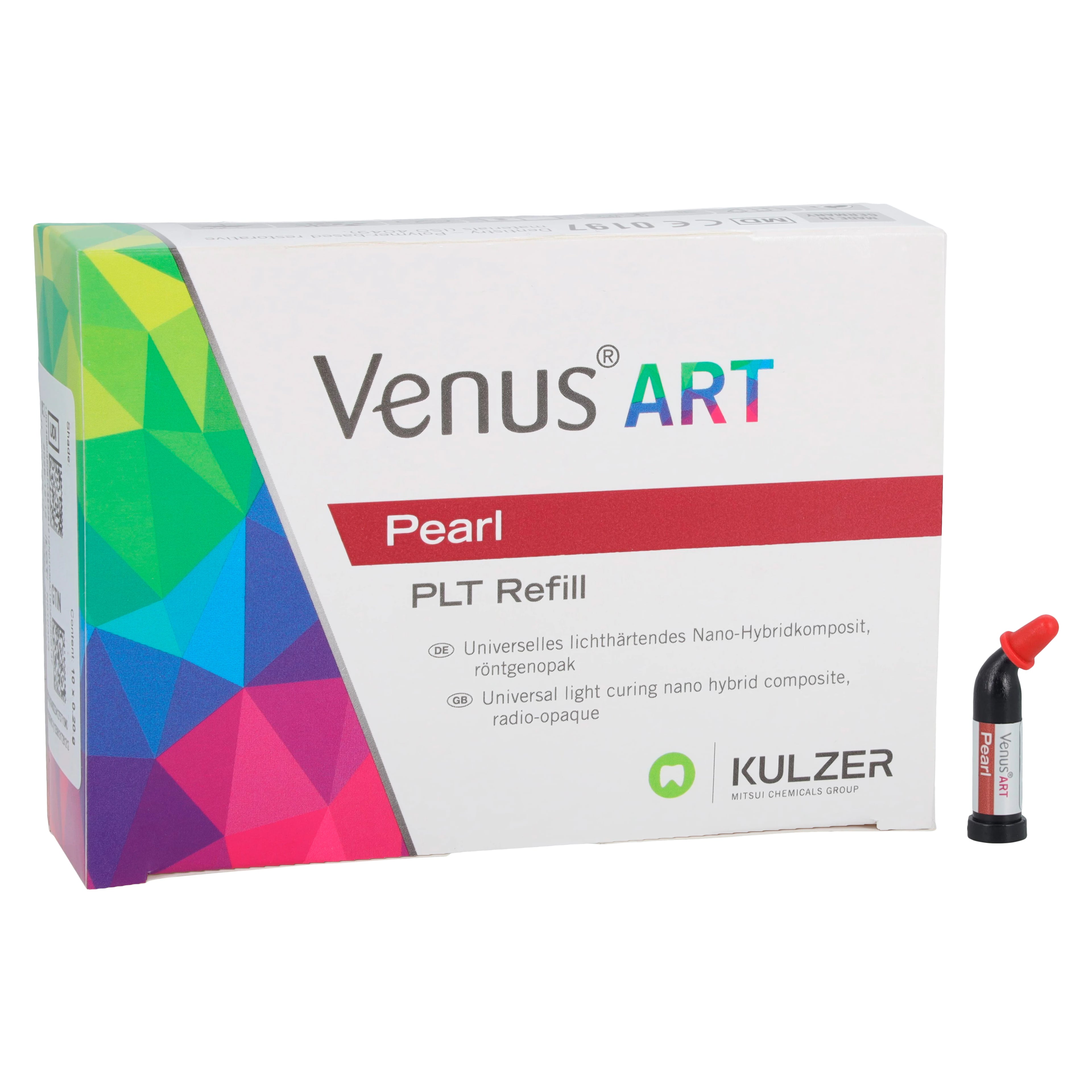 Venus Pearl Nanohybrid Composite PLT Refill, Shade B1, 0.2 g, 20/Pk, 66048147