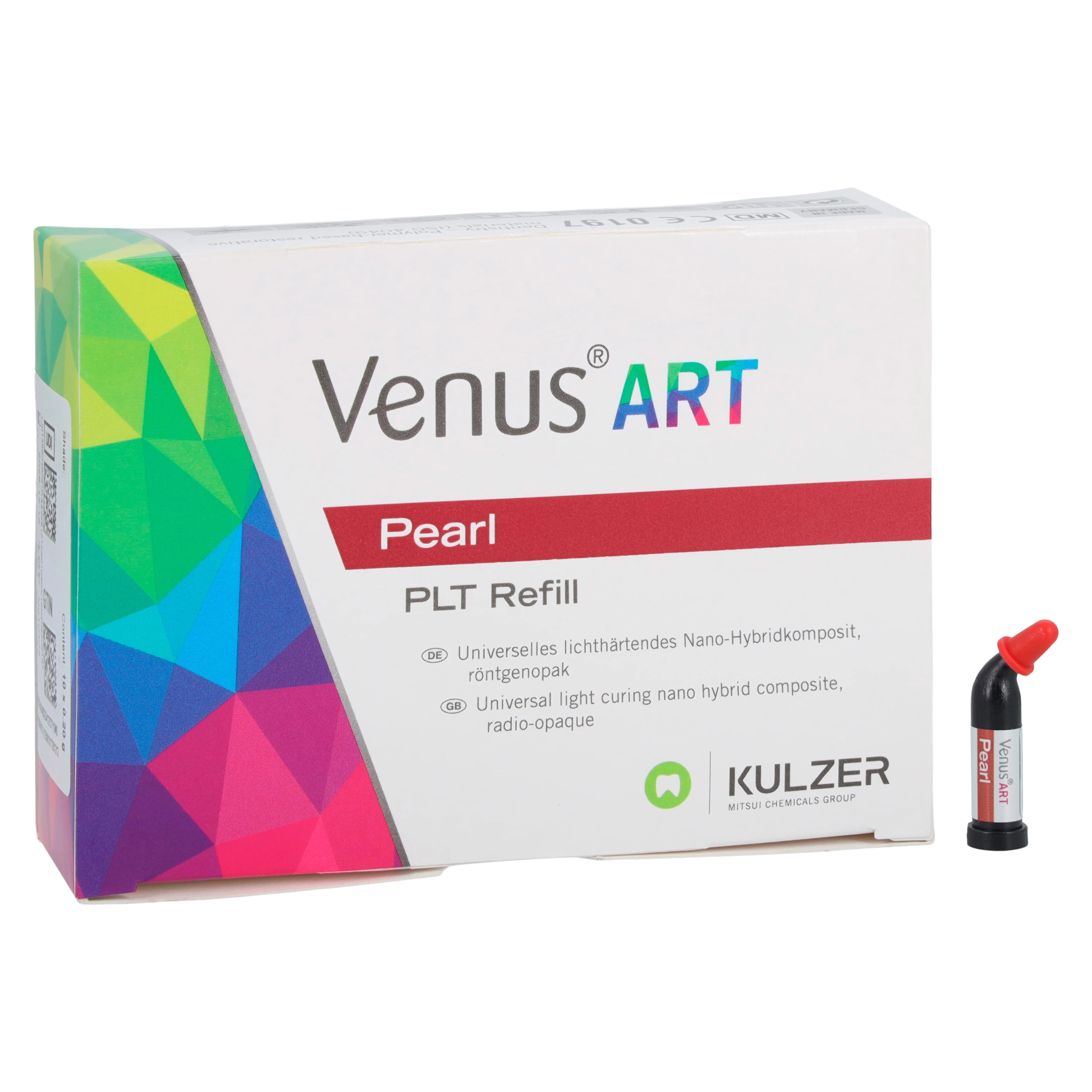 Venus Pearl Nanohybrid Composite PLT Refill, Shade B3, 0.2 g, 20/Pkg, 66048149
