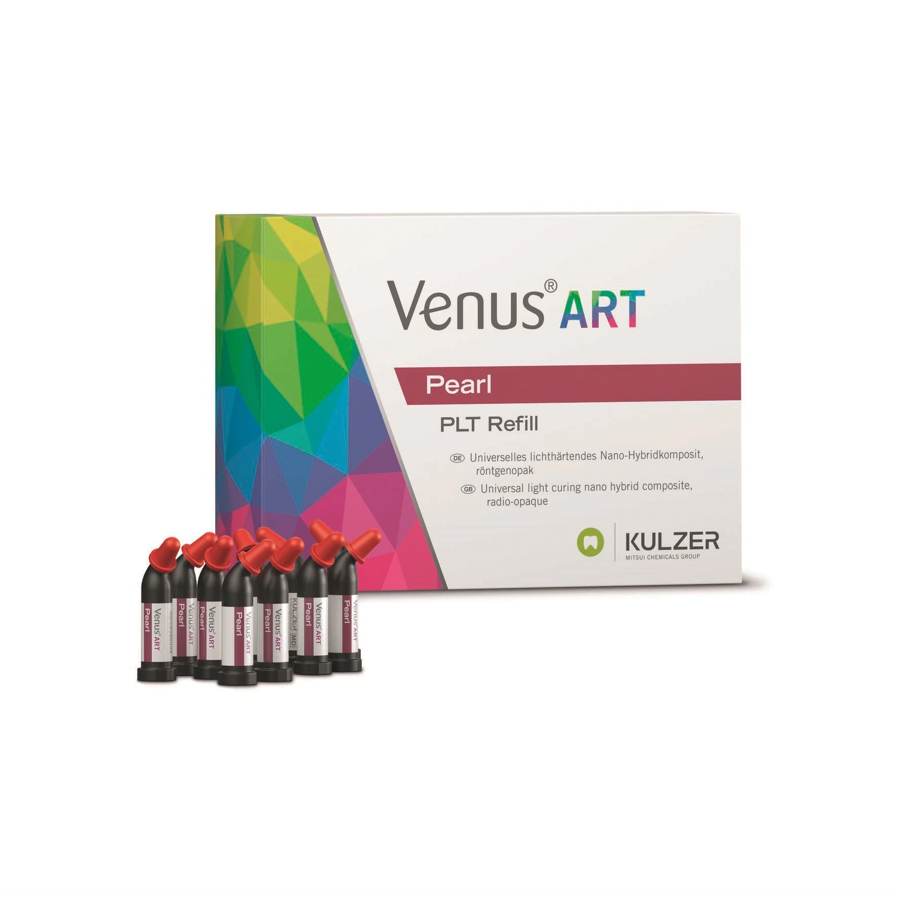 Venus Pearl Nanohybrid Composite PLT Refill, Shade C3, 0.2 g, 20/Pk, 66048162