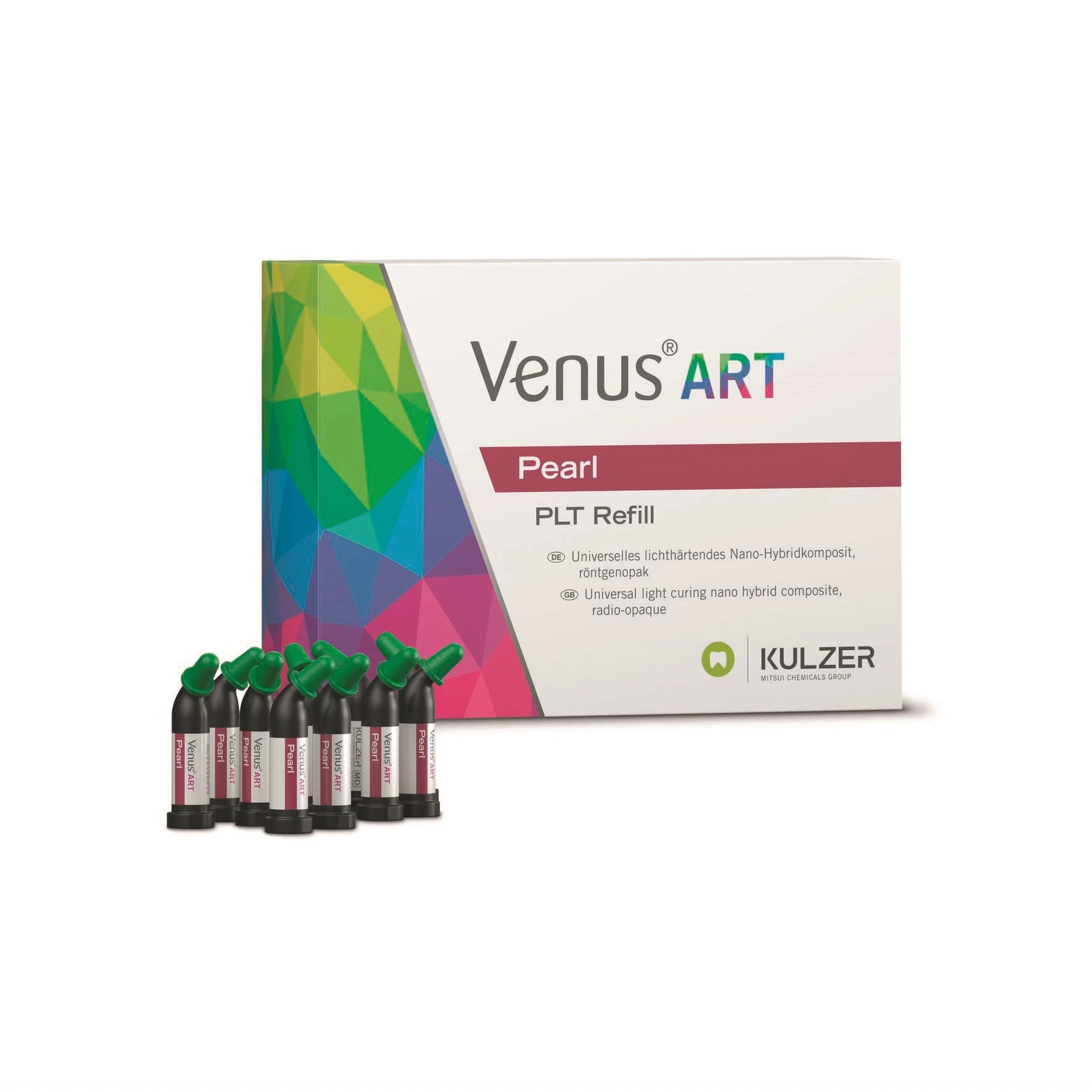 Venus Pearl Nanohybrid Composite, PLT Refill, Shade CO (Clear Opal), 0.2 g, 10/Pk, 66048100