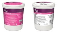 Pala Lab Putty 65 Trial Size, A Silicone, 4-Minute Set, Pink, 2 x 1.3 kg Tubs, 2.6 kg/Box