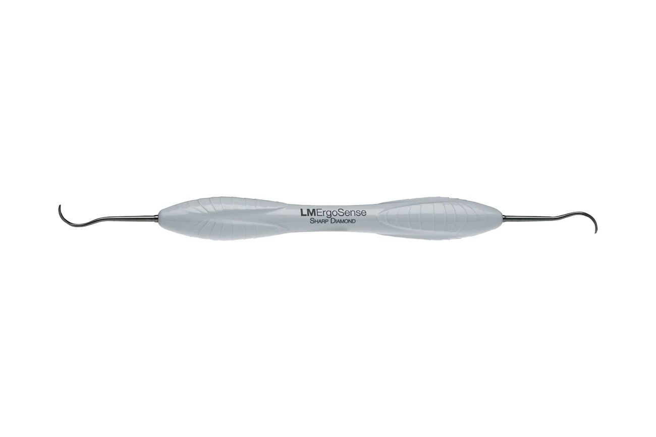 LM Sharp Diamond Sickle Scaler H6/H7 Double-Ended, ErgoSense Handle, Anterior, Each
