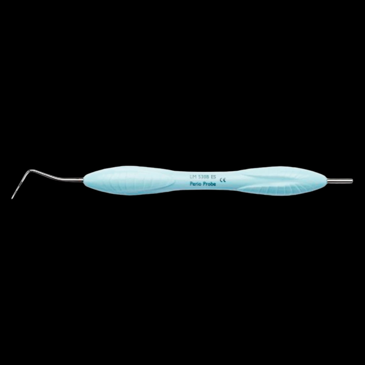 LM ErgoSense Perio Probe 530B, Single End, Light Blue, Each