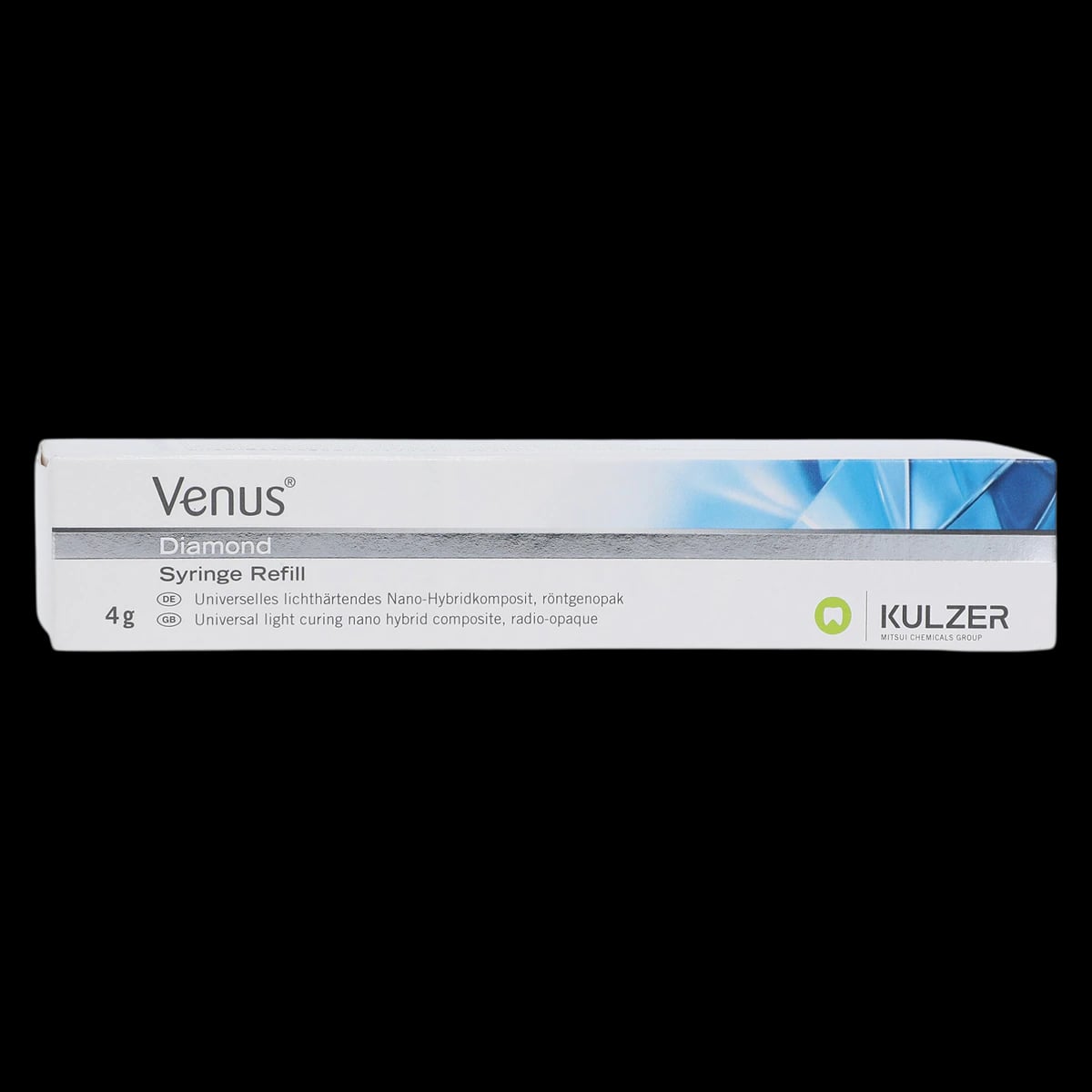 Venus Diamond ONE Universal Composite Syringe Refill, Light-Cure, Nanohybrid, Shade ONE, 4 g, 1/Pk, 66081838