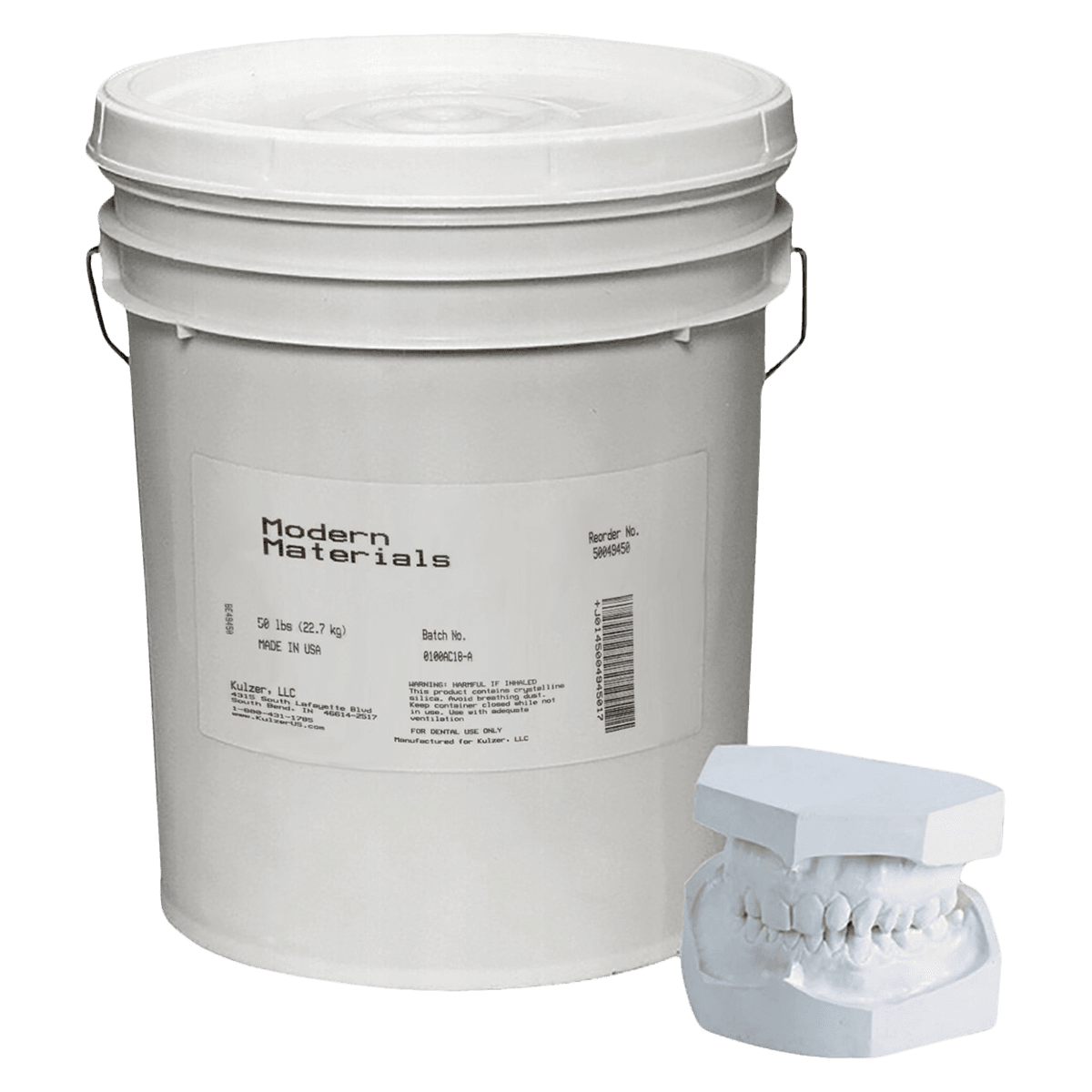 Kulzer Pumice X-Coarse 1/2 Grit, 50 lb Carton, 50049550