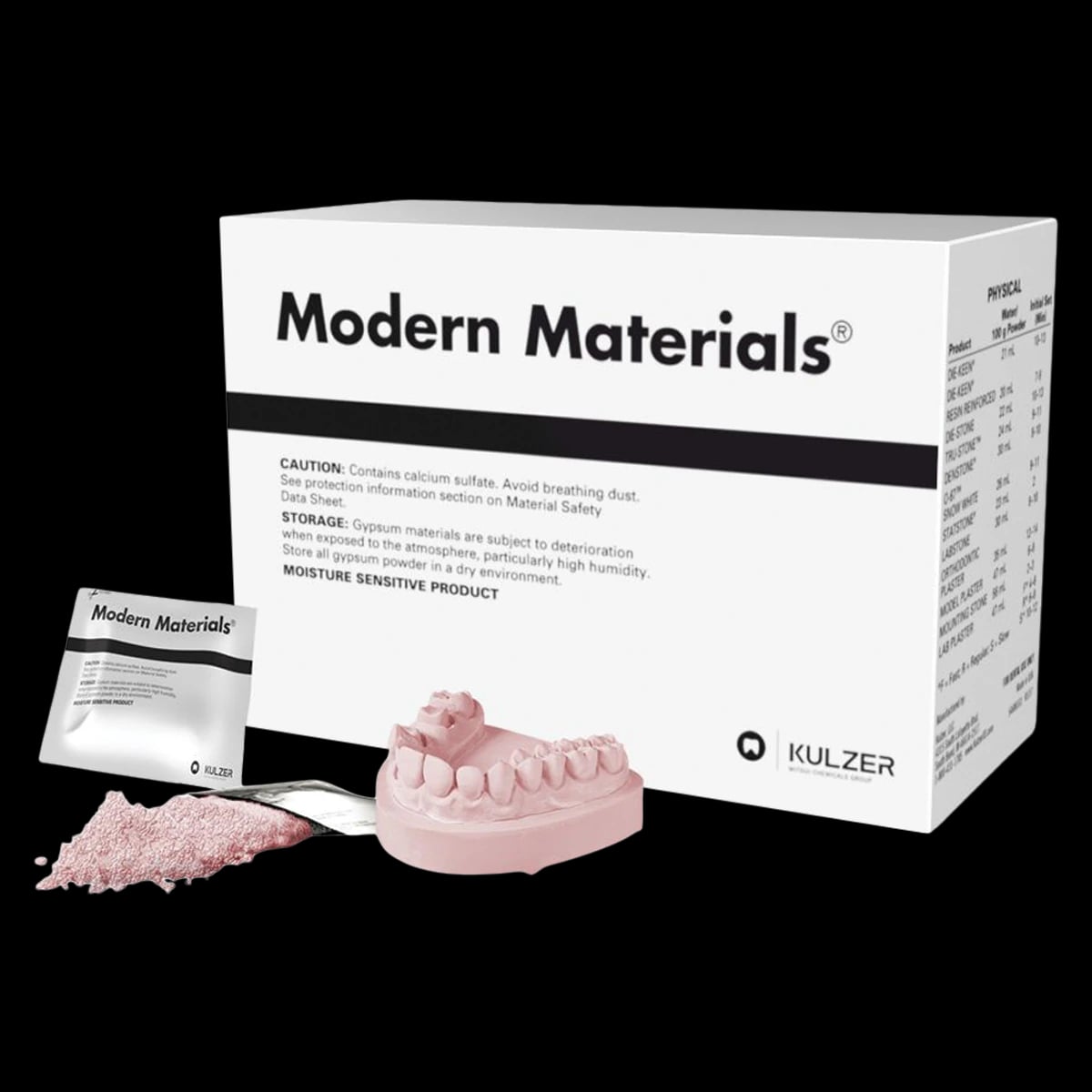 Die-Keen Pink Type V Die Stone, 25 lb Carton, #50046560