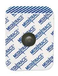 Medi-Trace Radiotrace Foam ECG Electrode, Silver Chloride, 1-3/8 x 1-7/8 inch, 200 per Box, 3 Boxes per Case