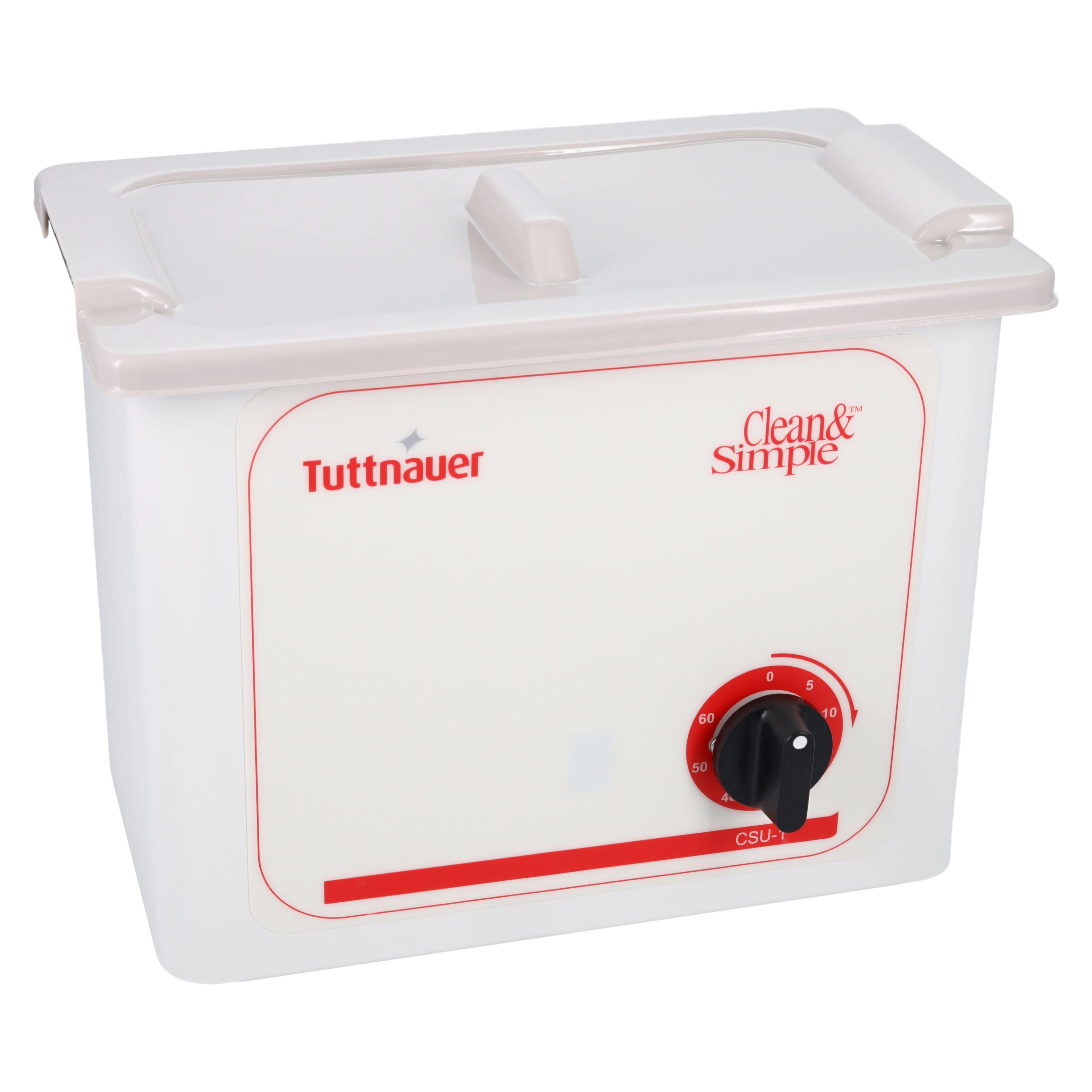 Tuttnauer Clean & Simple Ultrasonic Cleaner, 1 Gallon, 60 kHz, Model CSU1