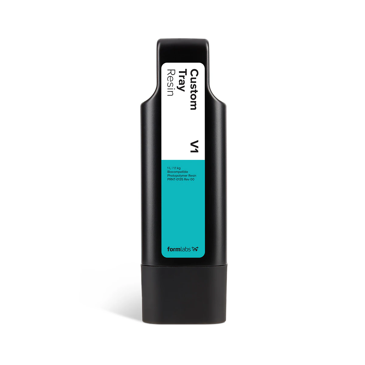 Custom Tray Resin (Form 4) 1 Liter Cartridge, Turquoise, Biocompatible