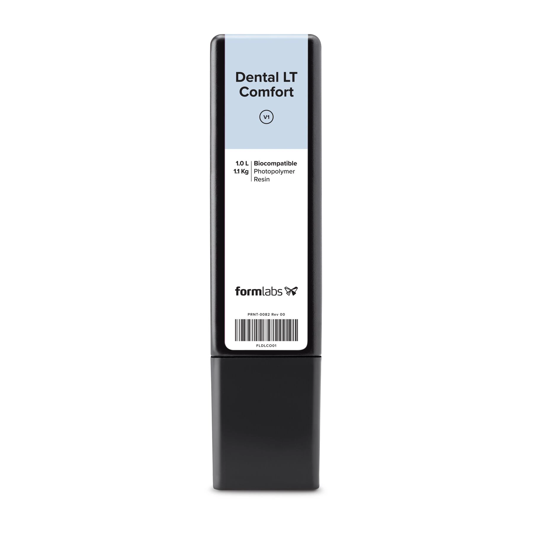 Formlabs Dental LT Comfort Resin, Guard Transparent, 5L Cartridge