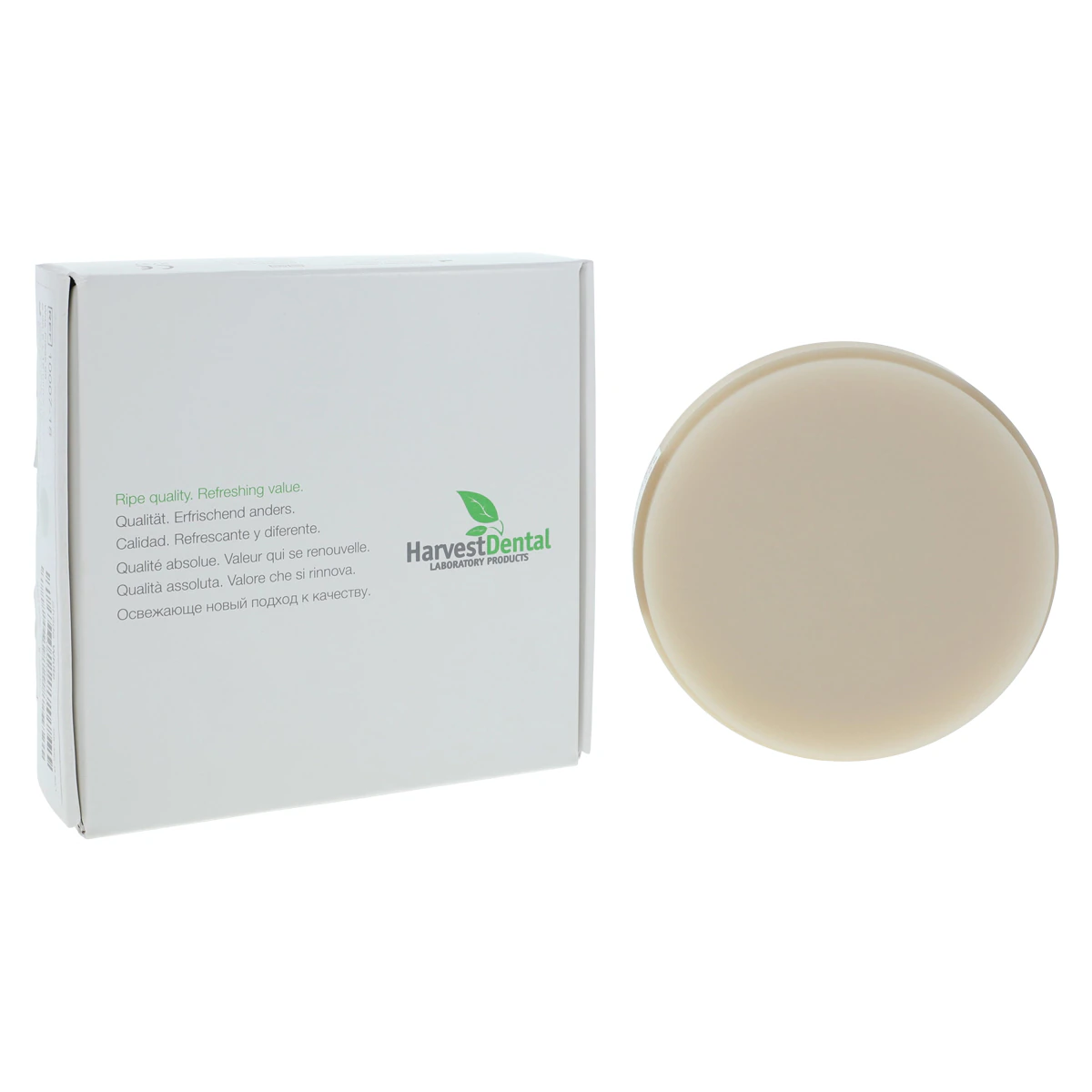 Harvest Esthetic DCL PMMA Denture + Temp Disc, A1 Shade, 98 x 20 mm, 01KEZKNHSN0833BR57E3K1SV51