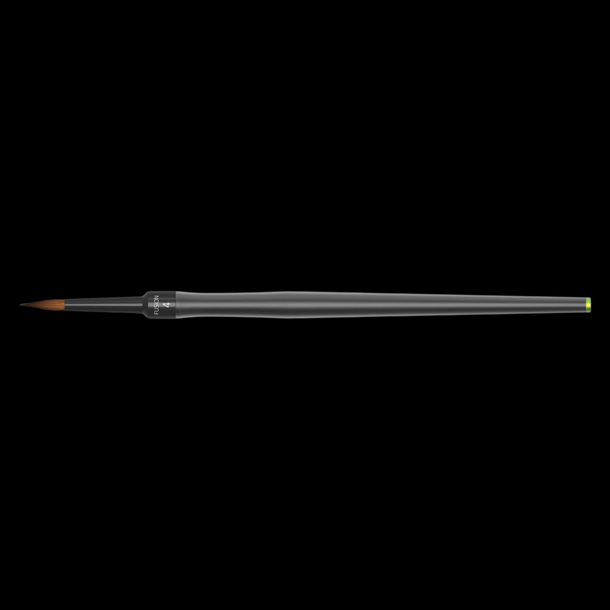 Harvest Dental FusionBrush Hybrid Kolinsky Ceramist Brush, #4 (204-0004)