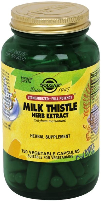 Garden of Life Milk Thistle Herb Vegicaps, 150 Count
