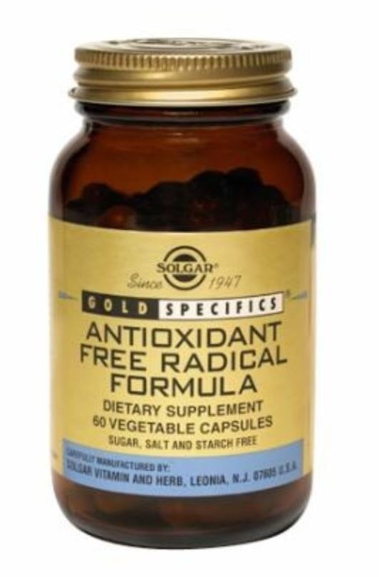 Garden of Life Gold Specifics Antioxidant Free Radical Modulator Supplement, Vegicaps, 60 Count
