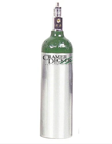 Meret USA M6 Oxygen Cylinder with Toggle