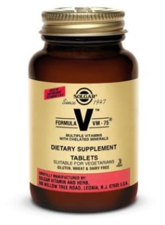 Garden of Life Formula VM-75 Multi Tabs, Vegetarian/Kosher, 60/Bottle