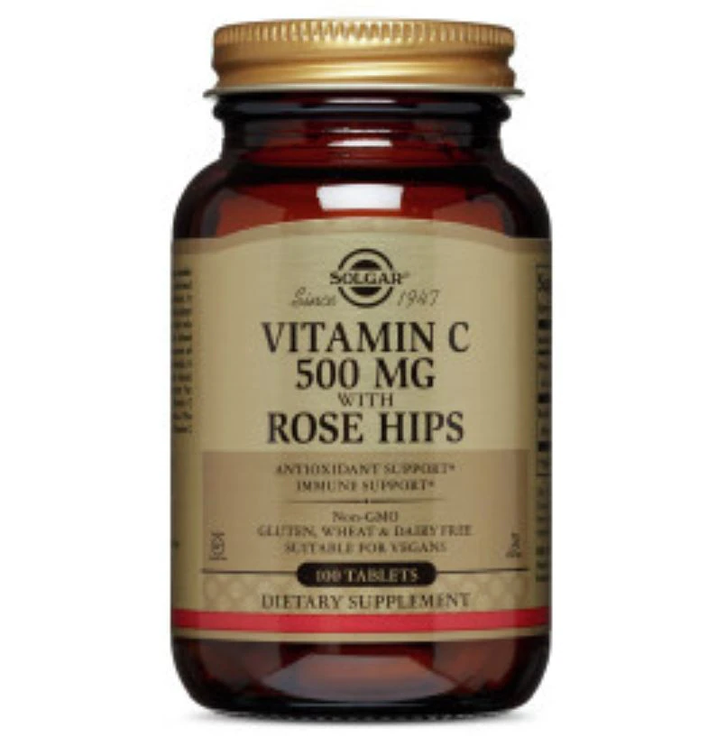 Garden of Life Vitamin C Tablets, 500mg, Vegetarian/Kosher, 100/Bottle