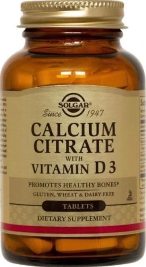 Garden of Life Calcium Citrate with Vitamin D Supplement Tablets, 120 Count