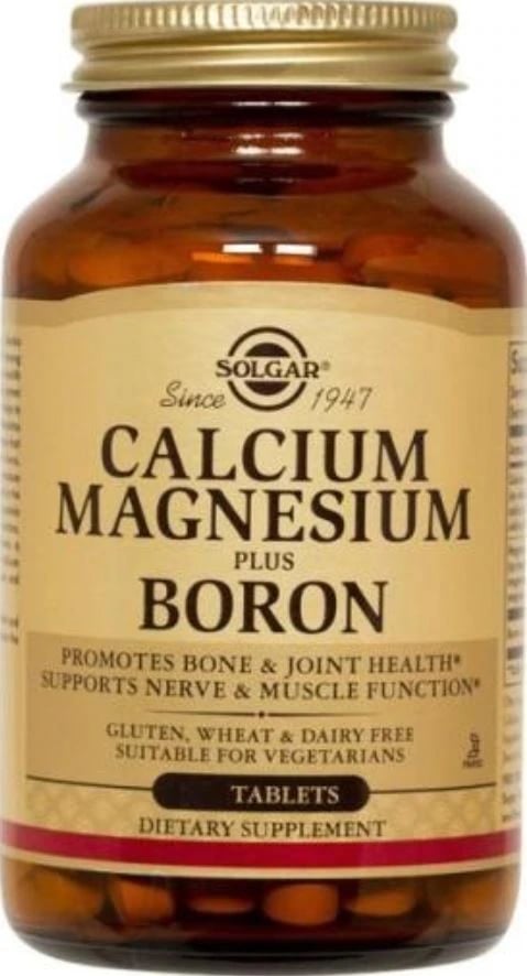Garden of Life Calcium Magnesium Boron Supplement Tablets, Vegetarian/Kosher, 250 Count Bottle