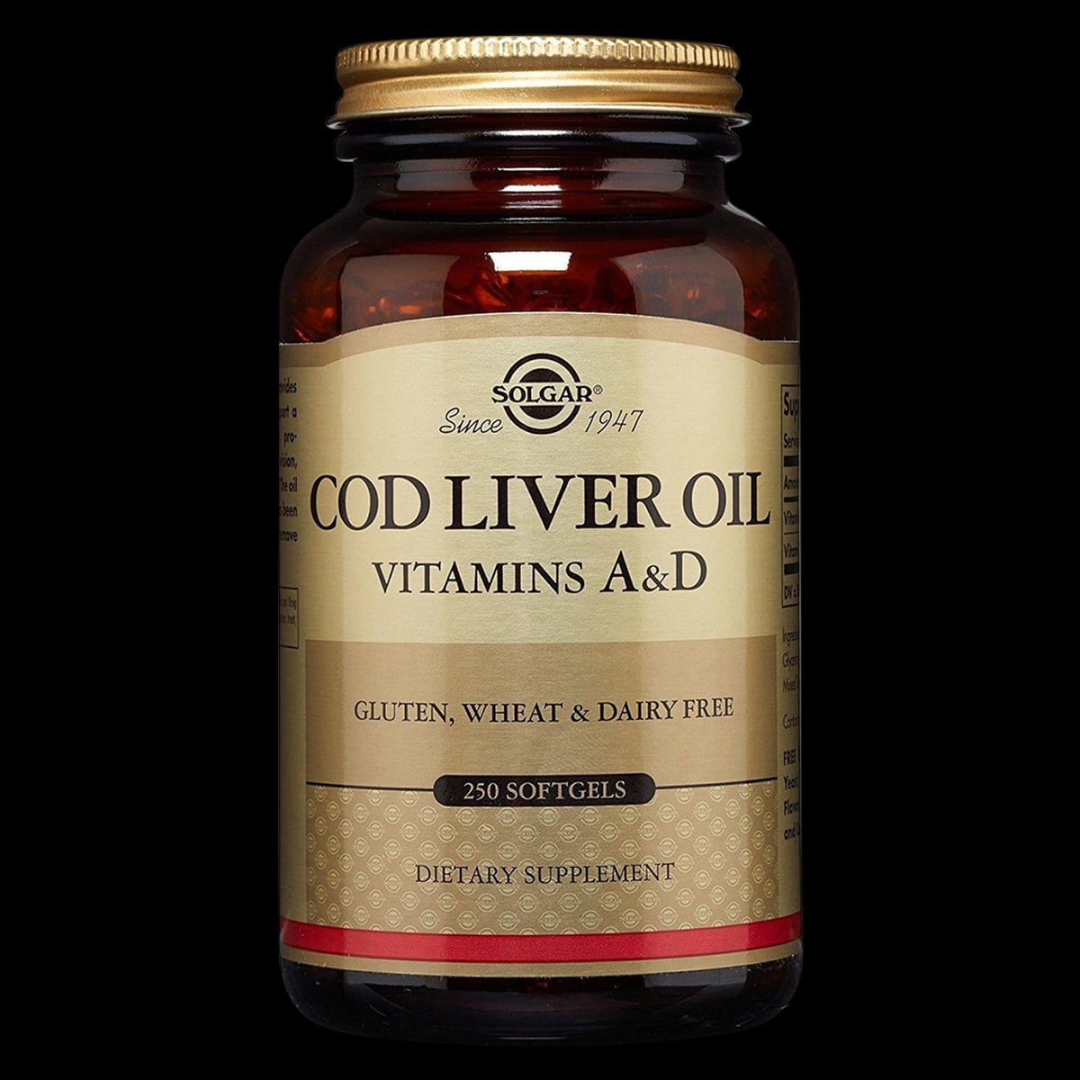 Garden of Life Norwegian Cod Liver Oil Supplement Softgels, 250/Bottle