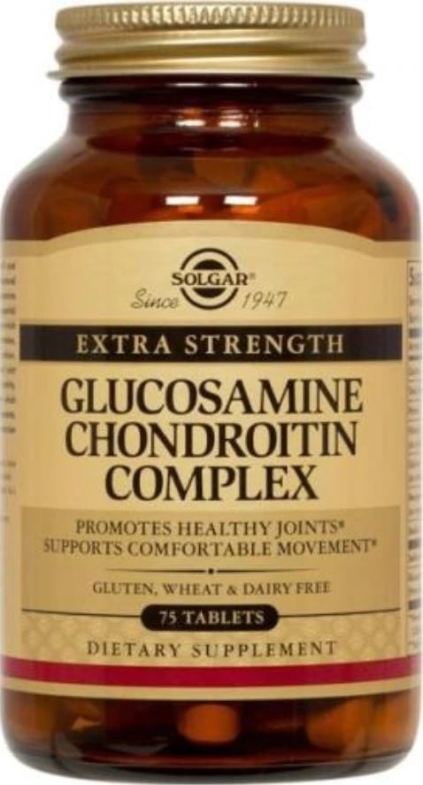 Garden of Life X-Strength Glucosamine Chondroitin Complex Supplement Tablets, Extra Strength, 75 Count
