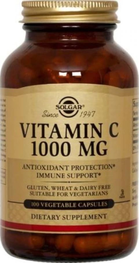 Garden of Life Vitamin C Vegicaps, 1000 mg, 100 Vegetarian Capsules per Bottle