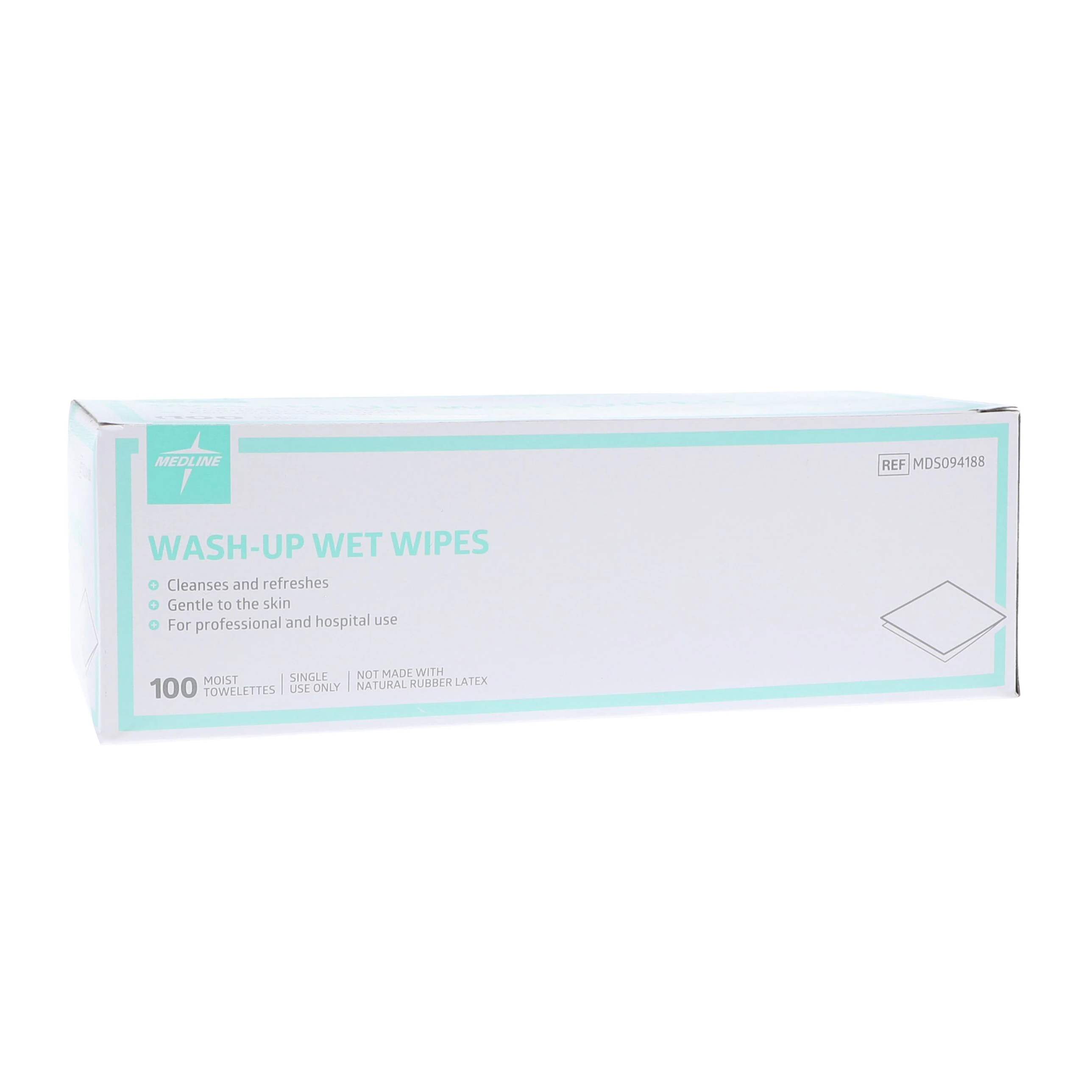 Medline BZK Cleansing Towelette, 100/Box