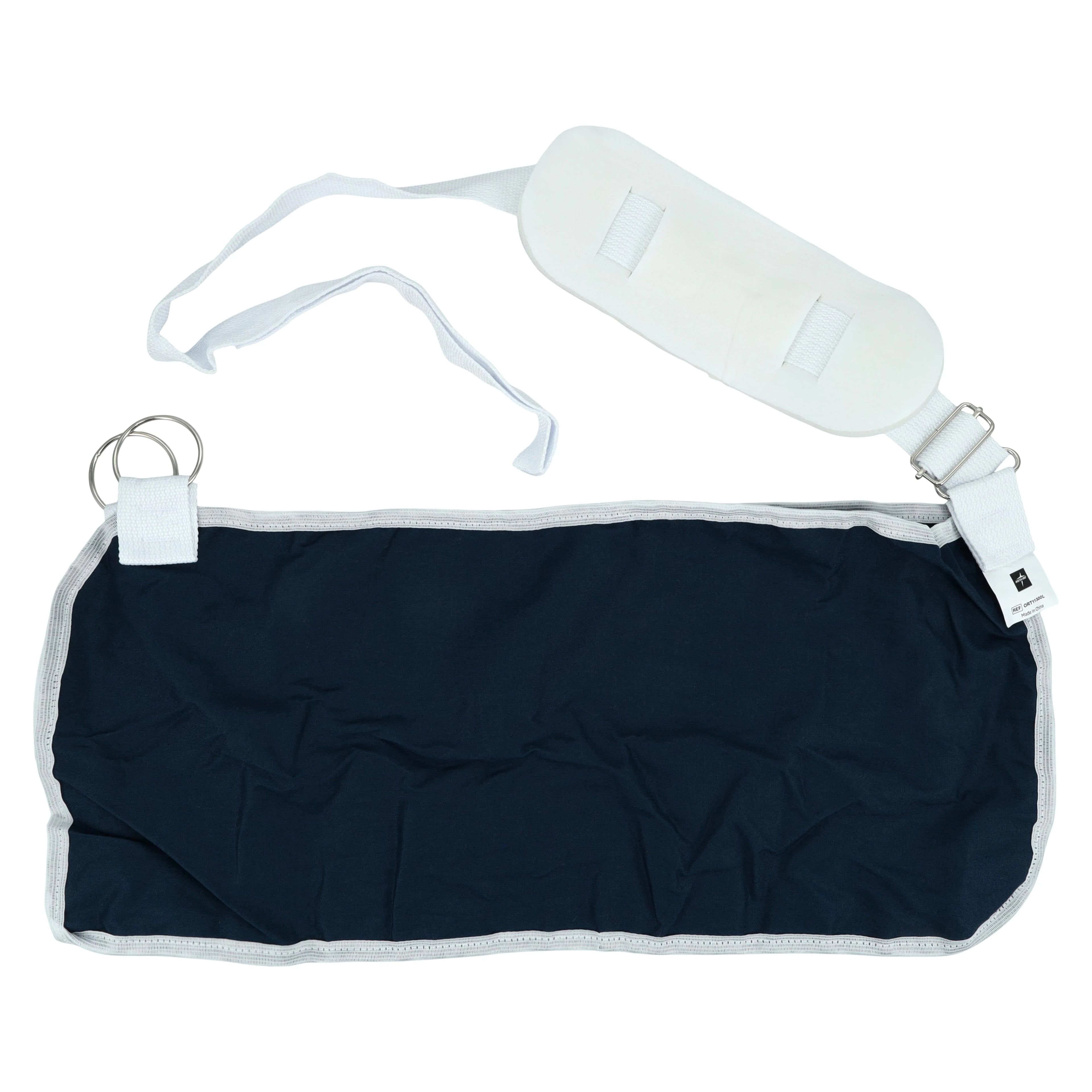 Medline Envelope Deep Pocket Arm Sling with Pad, Cotton/Polyester, Large, 7x20"