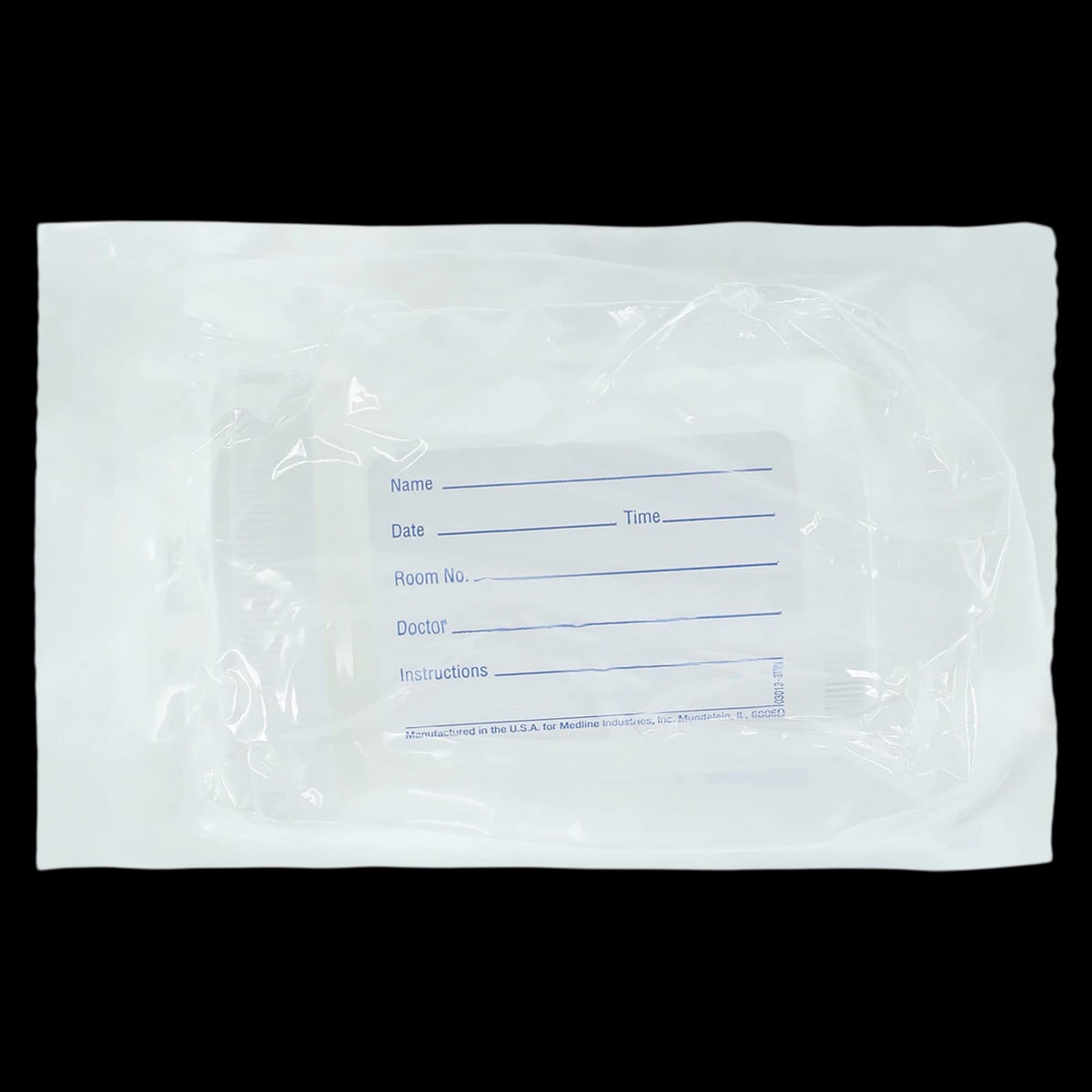 Medline Specimen Container, Sterile, 4 oz Plastic with Lid, 100/Case