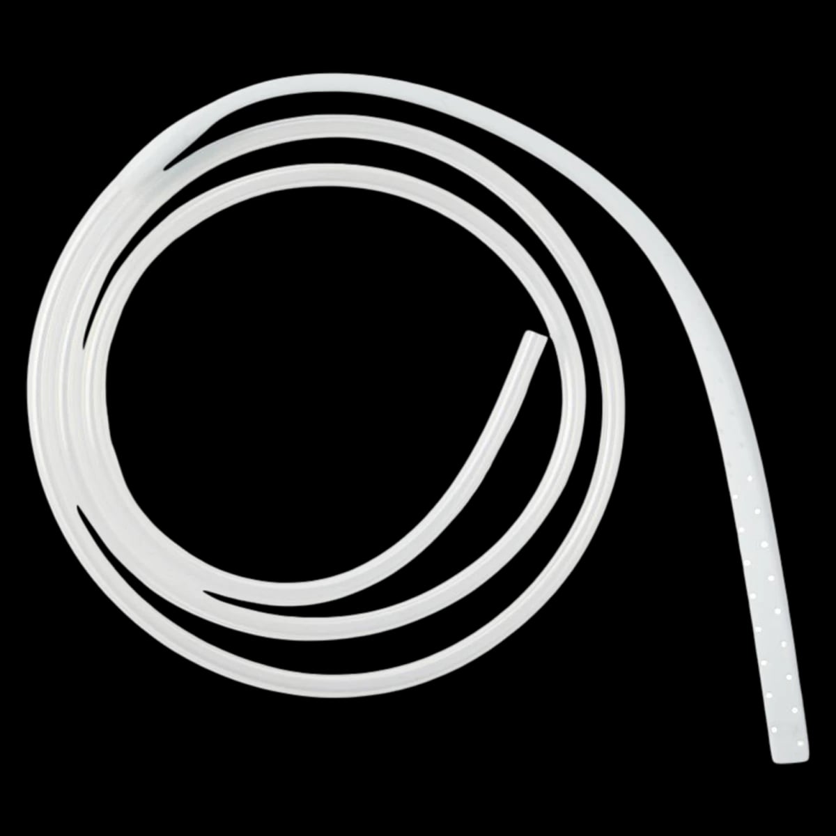 Medline Silicone Wound Drain, Hubless Flat Tip, 3/4 Perforated