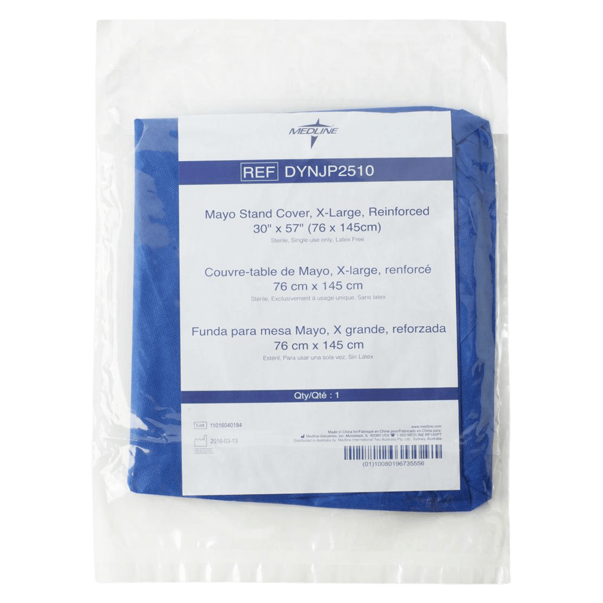 Medline Mayo Stand Cover, 30x57", 22/Case