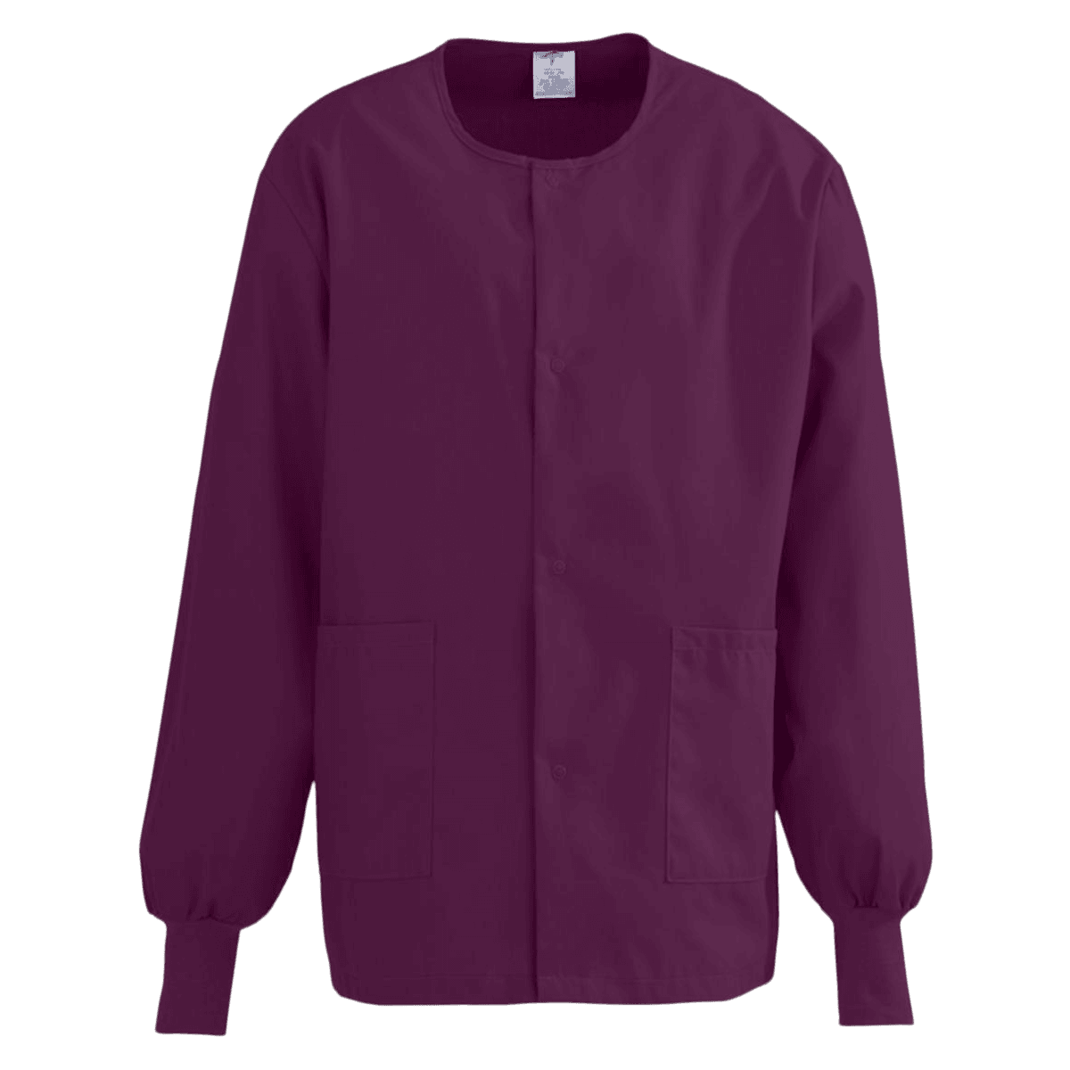 ComfortEase Warm-Up Jacket, Unisex, Wine, 3X Large, Each