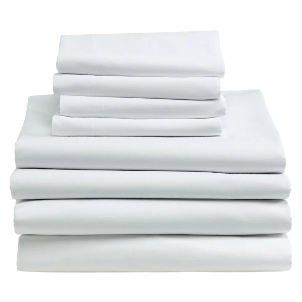 Medline Flat Sheet, 60" x 115", 55% Cotton/45% Polyester, White, T180