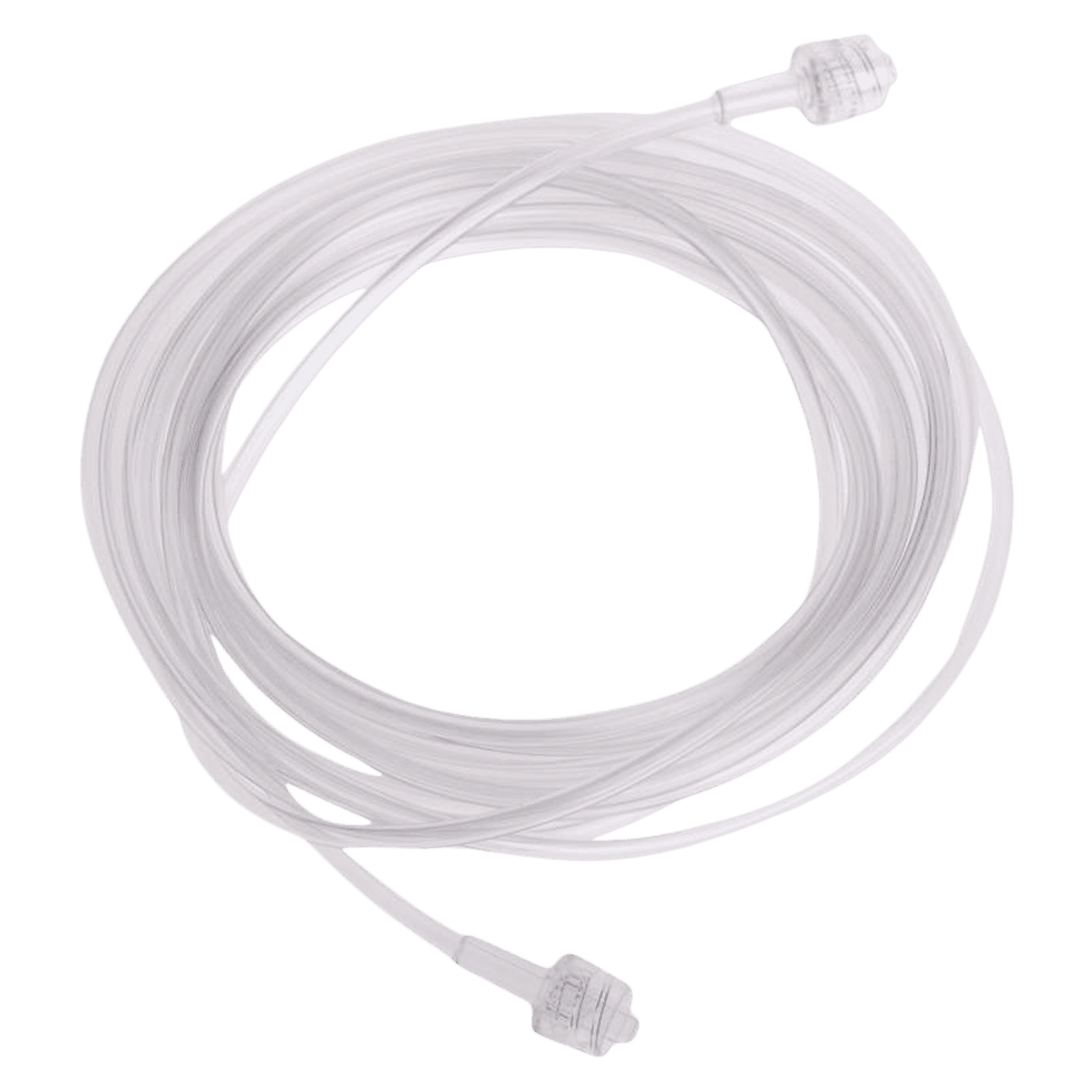 Medline Line Gas Sampling Tubing, Male/Male Connectors, 10 ft x 0.05" ID, 50/Case