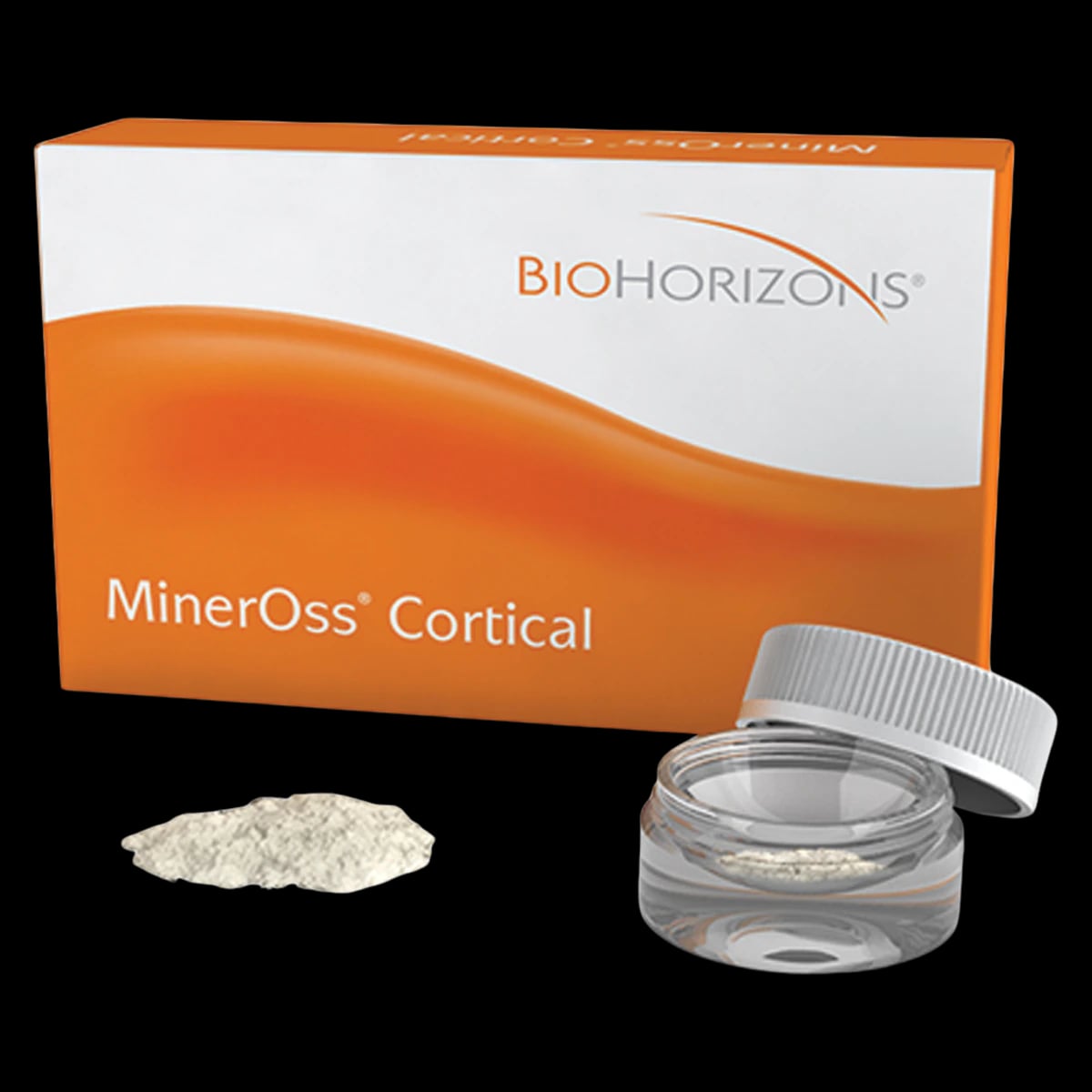 MinerOss Cortical Allograft Bone Graft, 0.5 cc, 300-1000 µm Particle Size