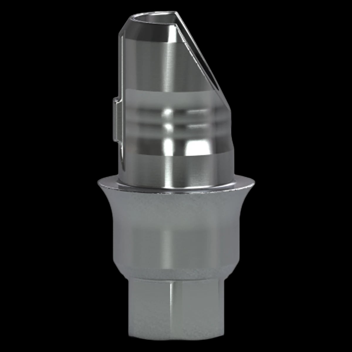 BioHorizons Hybrid Abutment Base, 3.0mm Platform, 2mm Collar Height, Each