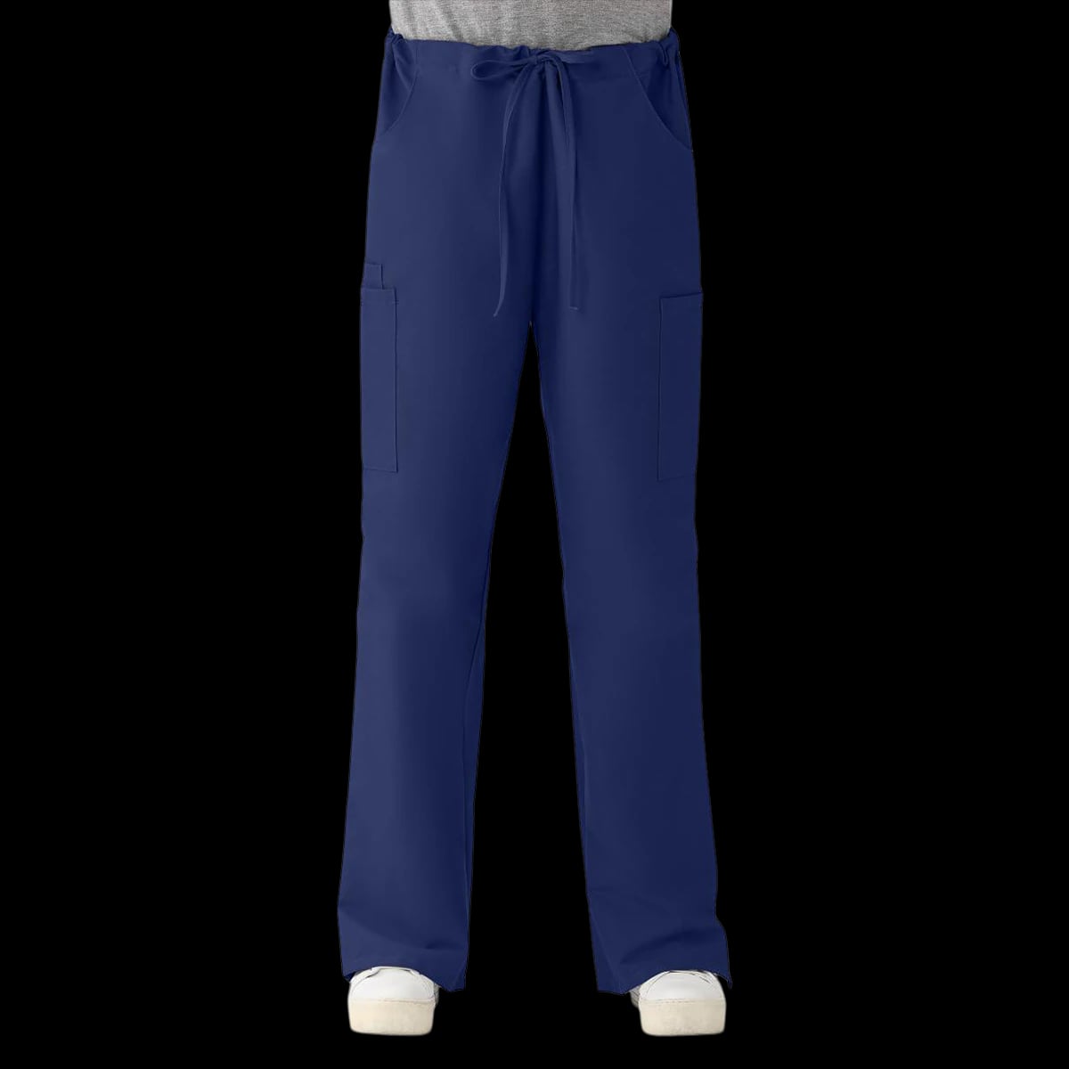 ComfortEase by Medline Scrub Pant, Cargo 5 Pocket, Navy, 2XL, 65% Polyester / 35% Cotton, 8865