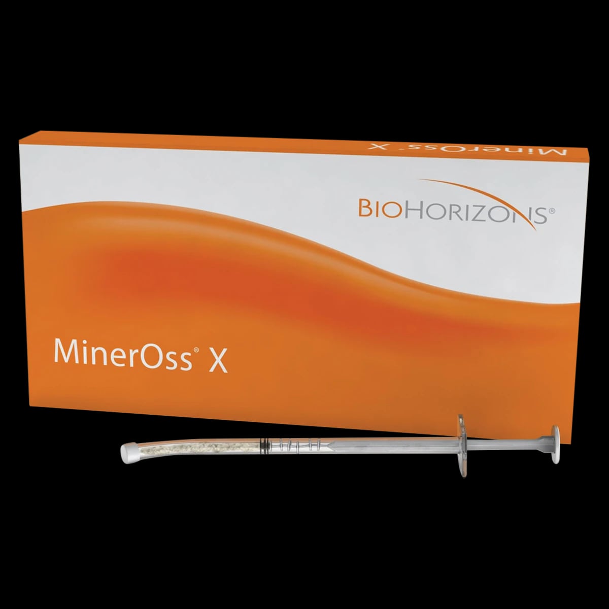 MinerOss X Cancellous Xenograft Bone Graft, 0.5 cc Syringe, 250-1000 microns