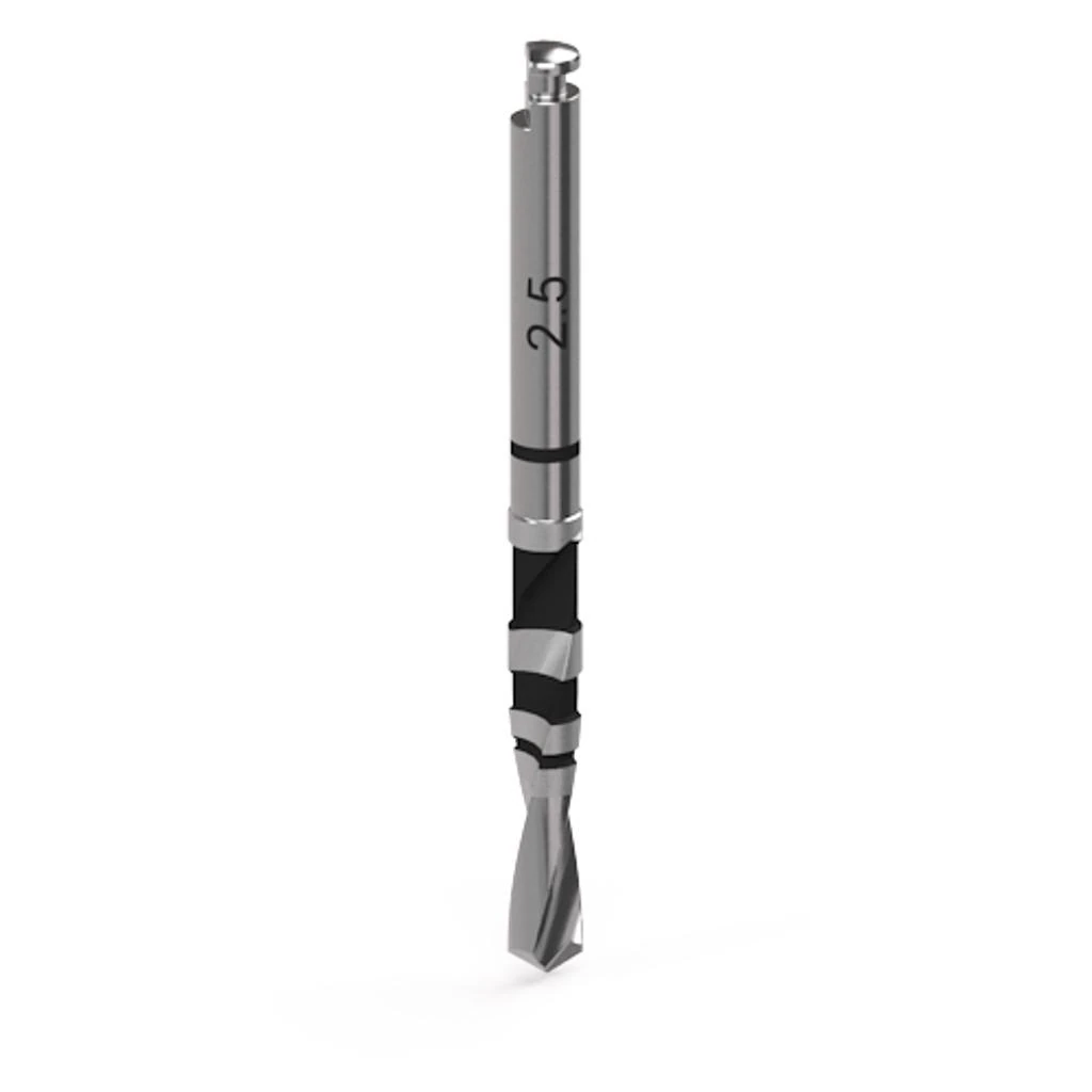 BioHorizons Tapered Surgical Drill, 2.5 mm, Grey, Each