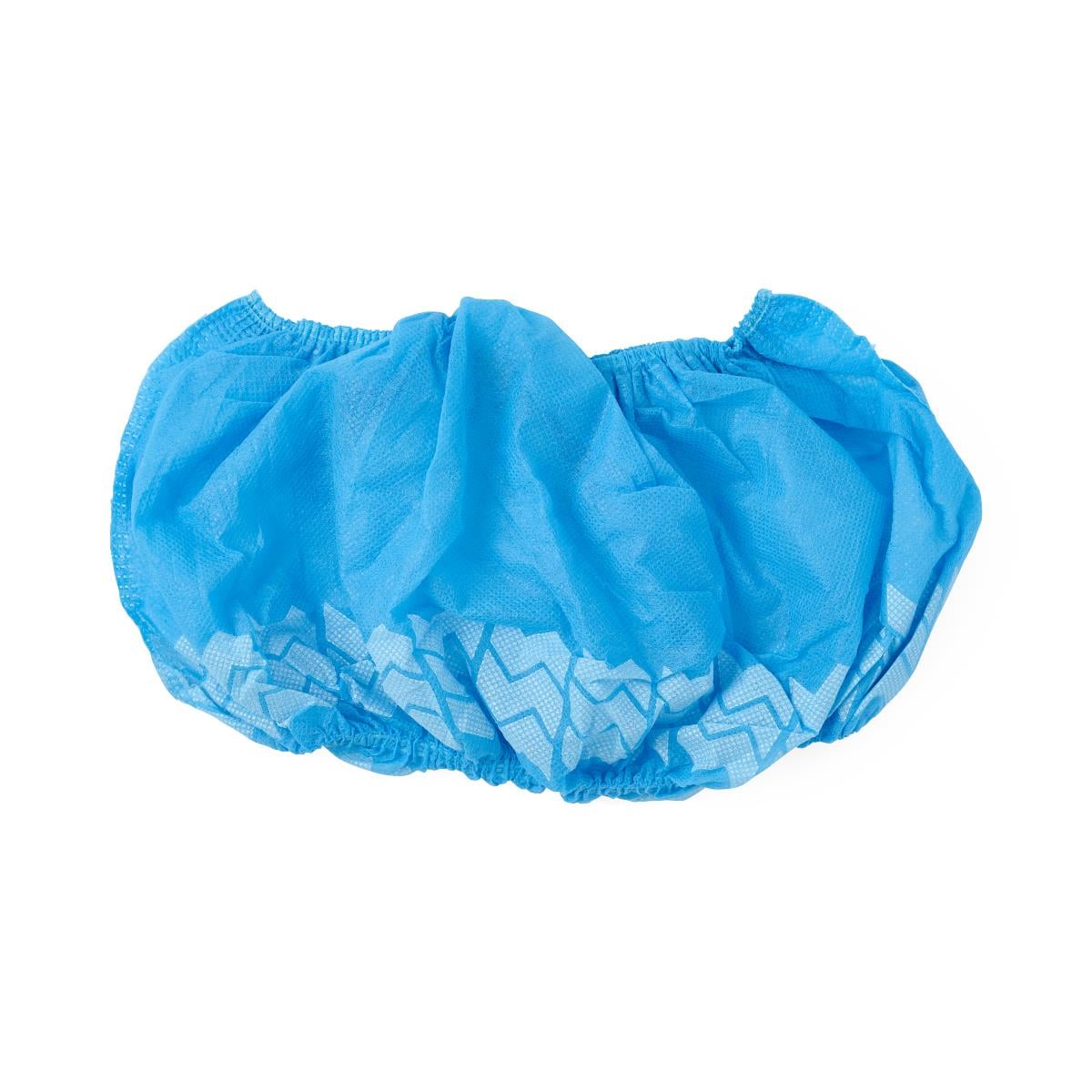 Medline Non-Skid Shoe Covers, X-Large, Blue, 200/Case