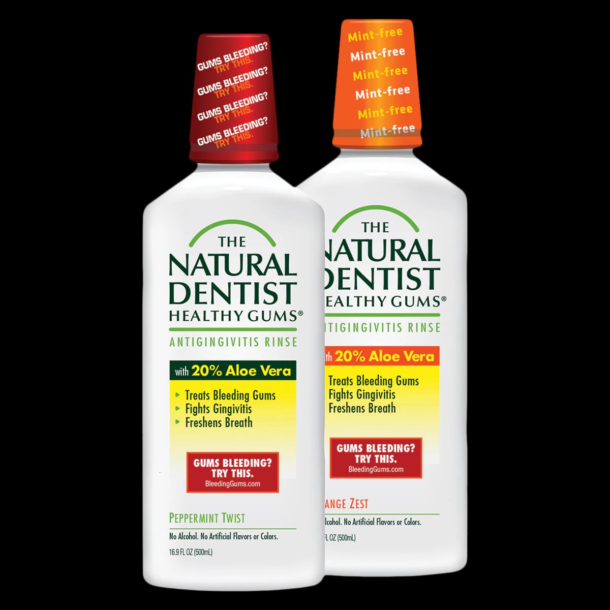 Healthy Gums Oral Rinse, Orange Zest, Alcohol-Free, 16.9 oz Bottle, 01KEZKNN6X2TXM8HCQCT0TSTFK