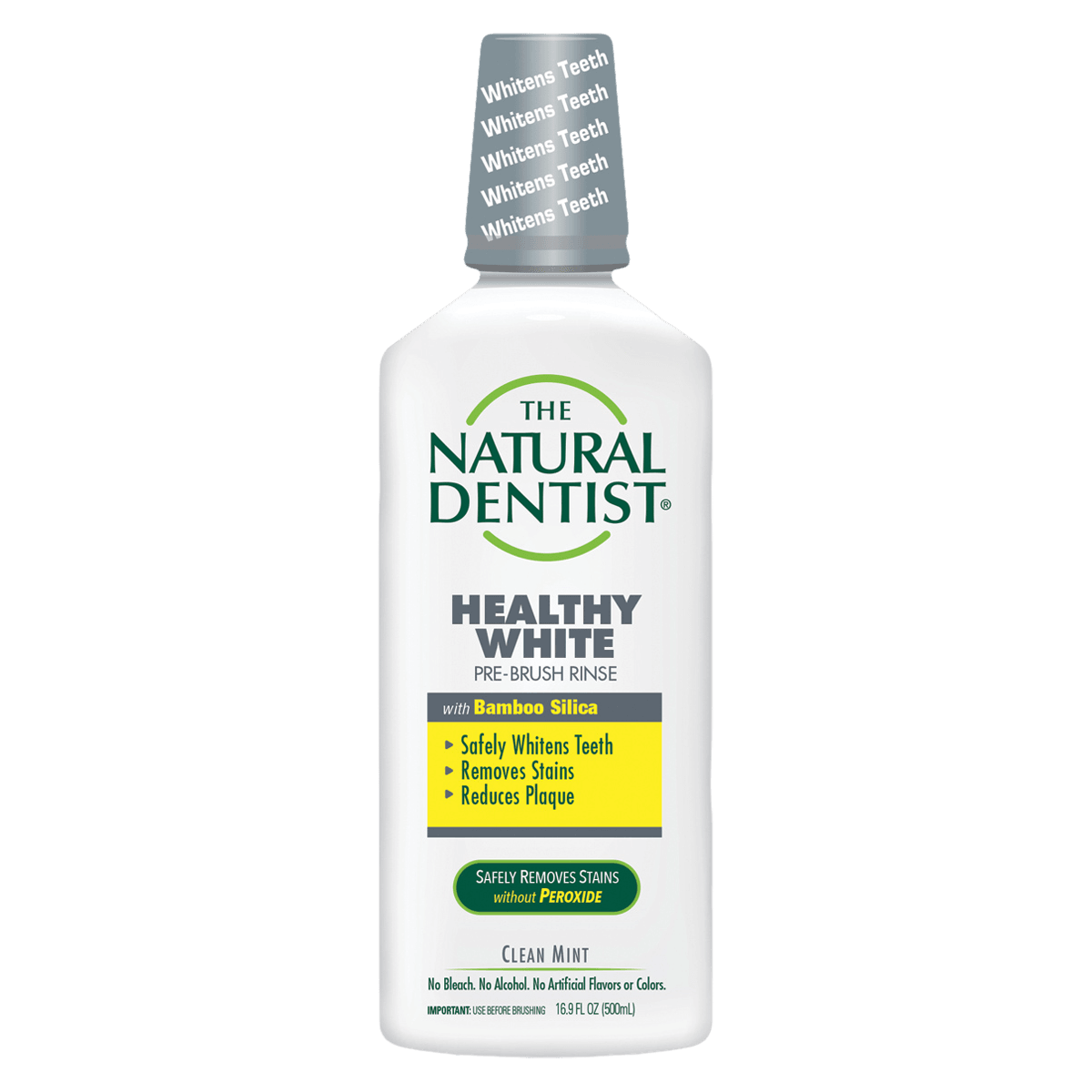 Emerson Healthcare Pre-Brush Whitening Rinse, Peppermint, 16.9 oz, 6/Box, 01KT8PD511EK6VK39GMWDTWM4B