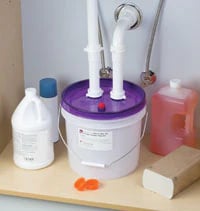 Gleco Trap® HV 5-Gallon Plaster Trap System Kit, 1/Pkg