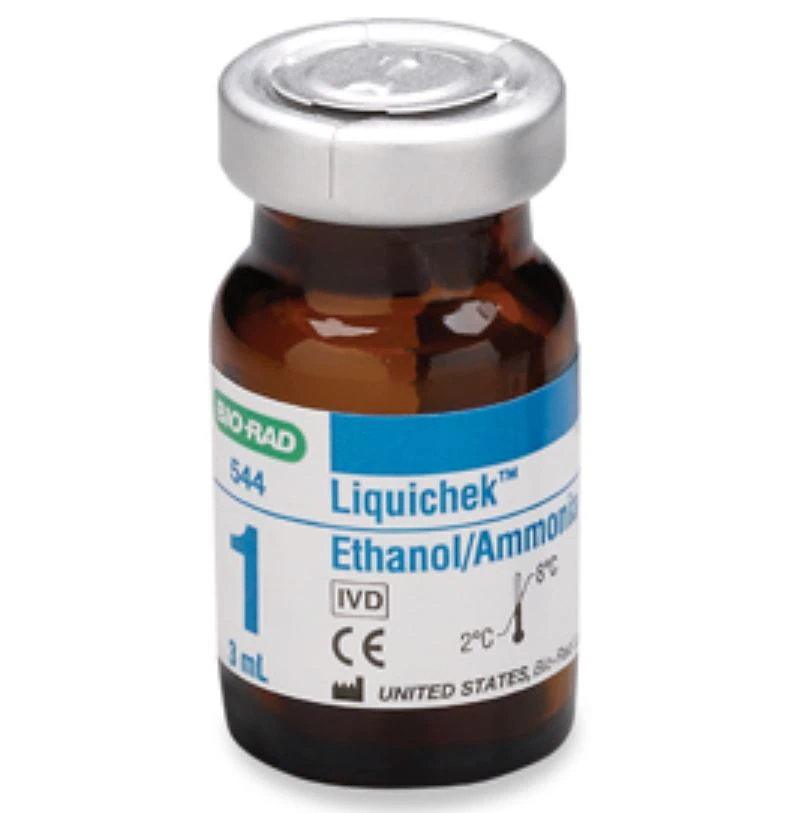 Liquichek Ammonia/Ethanol Control Level 1, 6 x 3 mL, Bio-Rad Laboratories